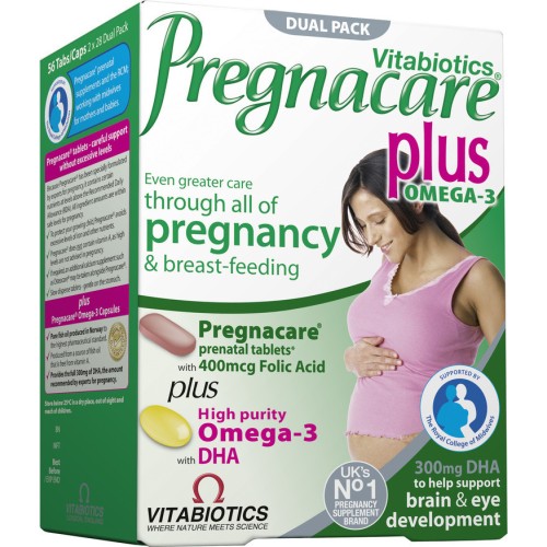 Vitabiotics Pregnacare Plus Συμπλήρωμα Διατροφής για την Περίοδο της Εγκυμοσύνης 28tabs & 28caps Vitabiotics Pregnacare Plus Συμπλήρωμα Διατροφής για την Περίοδο της Εγκυμοσύνης 28tabs & 28caps