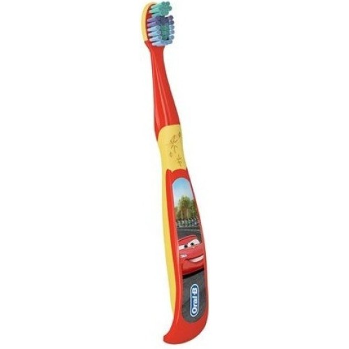 Oral-B Extra Soft Παιδική Οδοντόβουρτσα Κόκκινο / Πορτοκαλί για 3+ χρονών, 1τμχ
