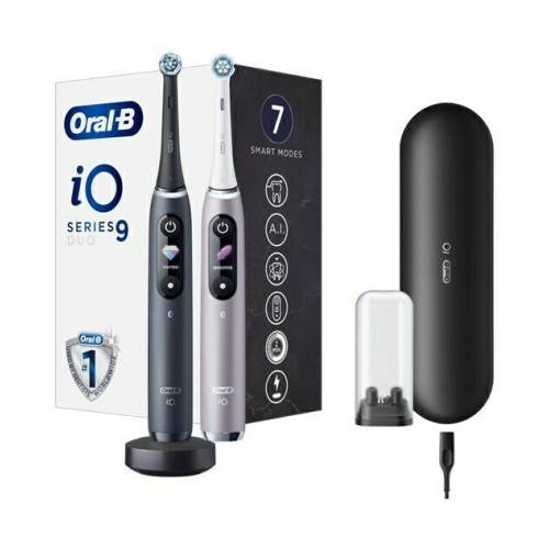 Oral-B iO Series 9 Duo Pack Black Onyx & Rose Ηλεκτρική Οδοντόβουρτσα 2τμχ Oral-B iO Series 9 Duo Pack Black Onyx & Rose Ηλεκτρική Οδοντόβουρτσα 2τμχ