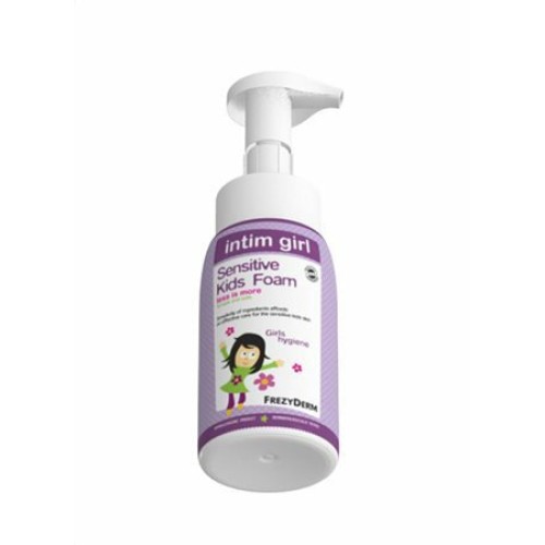 Frezyderm Sensitive Kids Intim Girl Foam Αφρός Καθαρισμού Ευαίσθητης Περιοχής 250ml