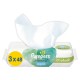 Pampers Harmonie Aqua Μωρομάντηλα με 99% Νερό, χωρίς Οινόπνευμα & Άρωμα 3x48τμχ Pampers Harmonie Aqua Μωρομάντηλα με 99% Νερό, χωρίς Οινόπνευμα & Άρωμα 3x48τμχ