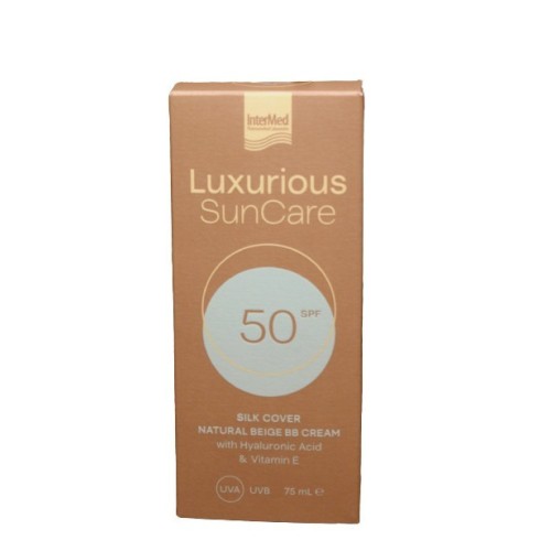 Intermed Luxurious SunCare Αντηλιακή Κρέμα Προσώπου SPF50 με Χρώμα Natural Beige 75ml Intermed Luxurious SunCare Αντηλιακή Κρέμα Προσώπου SPF50 με Χρώμα Natural Beige 75ml