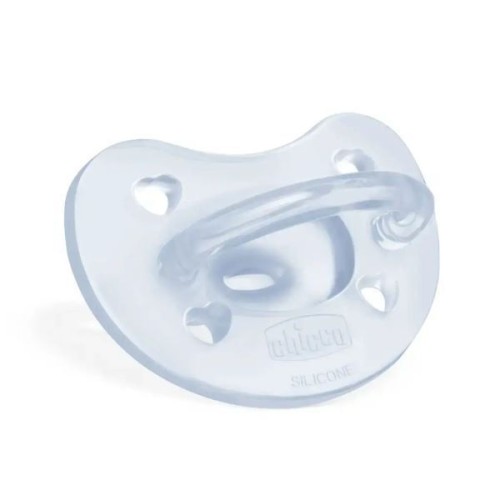 Chicco Soft Πιπίλα Σιλικόνης Γαλάζιο για 0-6 μηνών 1τμχ Chicco Soft Πιπίλα Σιλικόνης Γαλάζιο για 0-6 μηνών 1τμχ