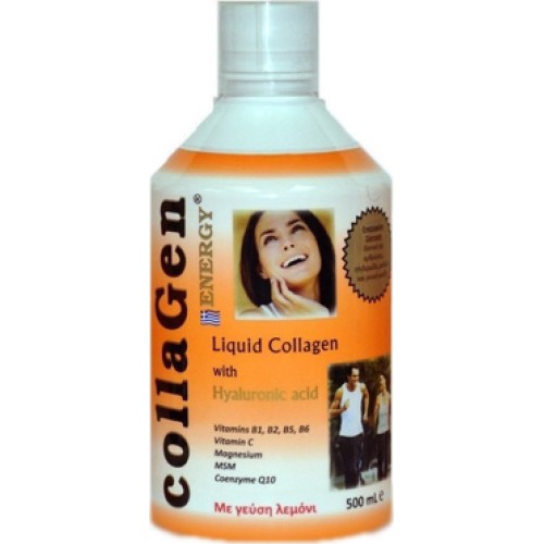 Medichrom Collagen Energy with Hyaluronic Acid Πόσιμο Κολλαγόνο 500ml Λεμόνι