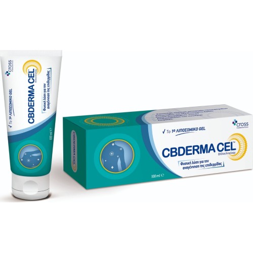 Cross Pharmaceuticals Cbderma Cel Τζελ για Δερματοπάθειες, Εγκάυματα & Έλκη 100ml