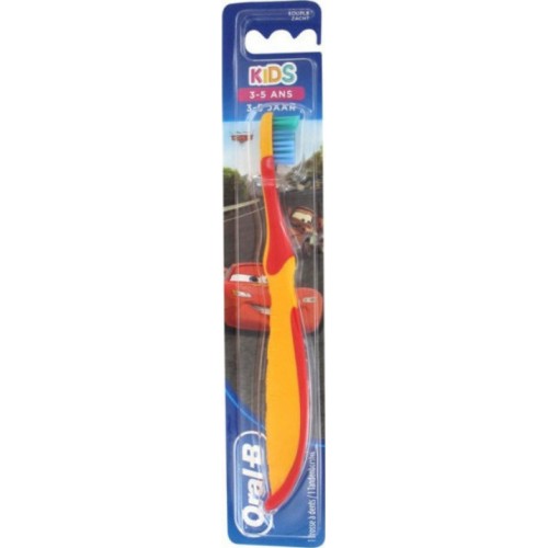 Oral-B Extra Soft Παιδική Οδοντόβουρτσα Κόκκινο / Πορτοκαλί για 3+ χρονών, 1τμχ