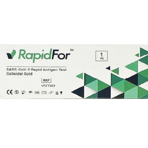 RapidFor Combo Rapid Test Ανίχνευσης Αντιγόνων SARS-CoV-2 & Γρίπης Τύπου A-B 1τμχ RapidFor Combo Rapid Test Ανίχνευσης Αντιγόνων SARS-CoV-2 & Γρίπης Τύπου A-B 1τμχ
