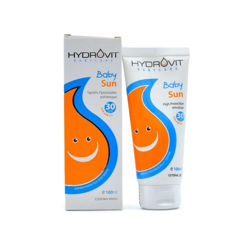 Target Pharma Hydrovit Βρεφικό Αντηλιακό Γαλάκτωμα για Πρόσωπο & Σώμα SPF30 100ml Target Pharma Hydrovit Βρεφικό Αντηλιακό Γαλάκτωμα για Πρόσωπο & Σώμα SPF30 100ml