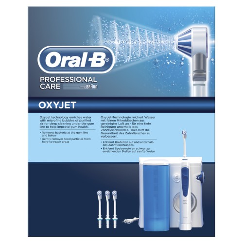 Oral-B Professional Care Oxyjet Water Flosser Ηλεκτρικός Εκτοξευτής Νερού 1τμχ