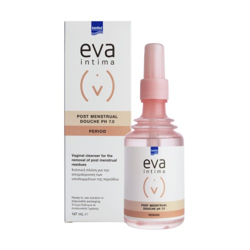 Intermed Eva Intima Period Post Menstrual Douche pH 7 Υγρό Καθαρισμού 147ml
