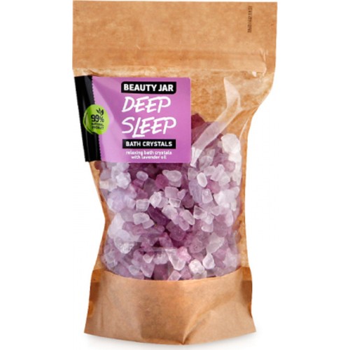 Beauty Jar Deep Sleep Άλατα Μπάνιου σε Κρυστάλλους με Άρωμα Lavender 600g