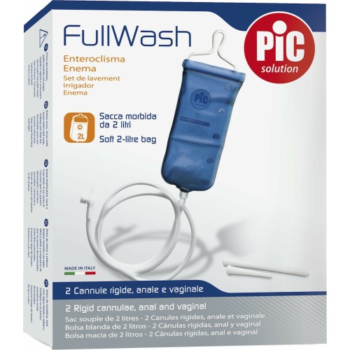 PiC Solution FullWash Enteroclisma Σετ για Εντερικά Κλύσματα & Κολπικές Πλύσεις 2L