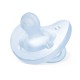 Chicco Soft Πιπίλα Σιλικόνης Γαλάζιο για 0-6 μηνών 1τμχ Chicco Soft Πιπίλα Σιλικόνης Γαλάζιο για 0-6 μηνών 1τμχ