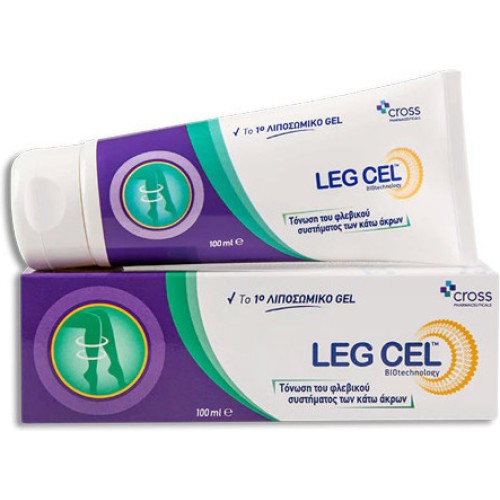 Cross Pharmaceuticals Leg Cel Λιποσωμικό Τζελ για Ανακούφιση των Ποδιών 100ml Cross Pharmaceuticals Leg Cel Λιποσωμικό Τζελ για Ανακούφιση των Ποδιών 100ml