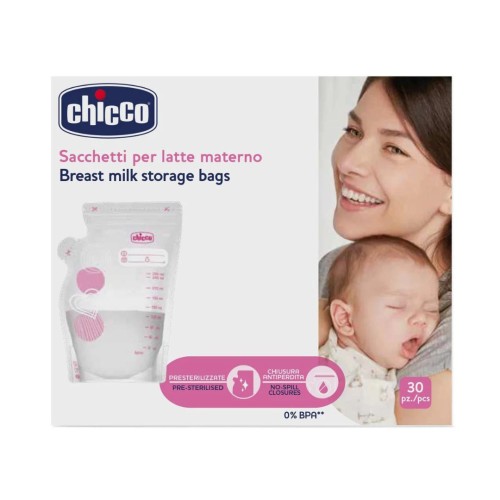 Chicco Σακουλάκια Διατήρησης Μητρικού Γάλακτος 250ml, 30τμχ (2257-30) Chicco Σακουλάκια Διατήρησης Μητρικού Γάλακτος 250ml, 30τμχ (2257-30)
