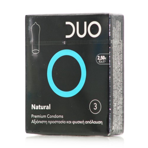 Duo Natural Προφυλακτικά 3τμχ (46597) Duo Natural Προφυλακτικά 3τμχ (46597)