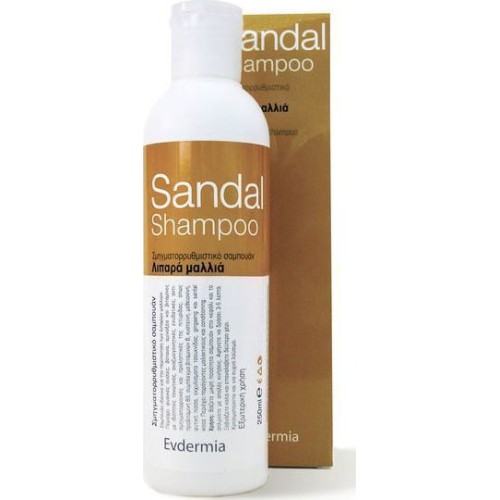 Evdermia Sandal Shampoo Σμηγματορρυθμιστικό Σαμπουάν για Λιπαρά Μαλλιά 250ml Evdermia Sandal Shampoo Σμηγματορρυθμιστικό Σαμπουάν για Λιπαρά Μαλλιά 250ml