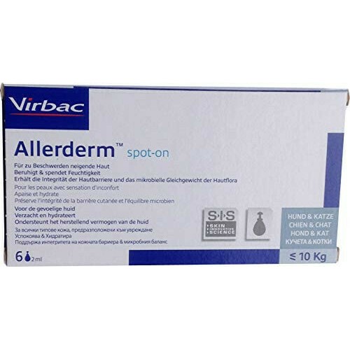 Virbac Allerderm Spot On 6x2ml