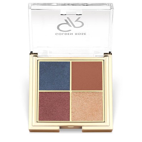 Golden Rose Quattro Eyeshadow Palette 4x2.2g - 03 Blue Charm