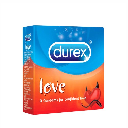 Durex Love Προφυλακτικά 3 τμχ