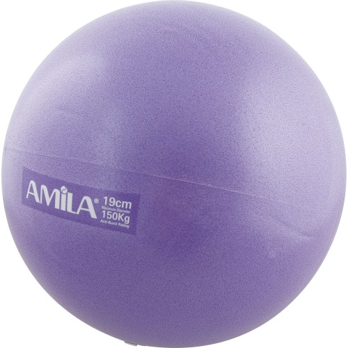 Amila Μπάλα Γυμναστικής Pilates Ball 19Cm Μωβ Bulk - 48430