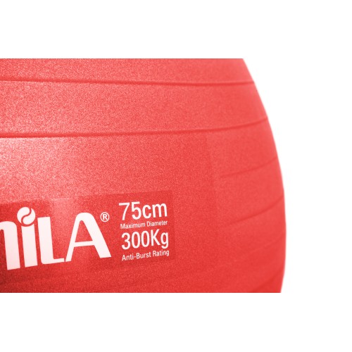 Amila Μπάλα Γυμναστικής Gymball 75Cm Κόκκινη Bulk - 48443 Amila Μπάλα Γυμναστικής Gymball 75Cm Κόκκινη Bulk - 48443