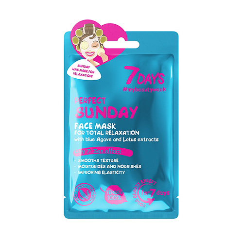 7DAYS Perfect Sunday Sheet Mask Μάσκα Προσώπου 28g 7DAYS Perfect Sunday Sheet Mask Μάσκα Προσώπου 28g