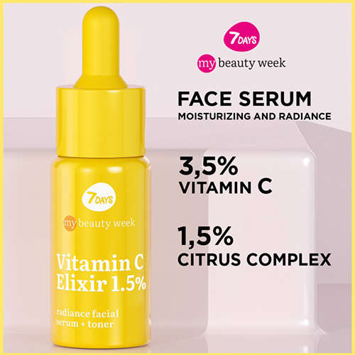 7DAYS Vitamin C Elixir Radiance Serum Ορός Προσώπου 40ml