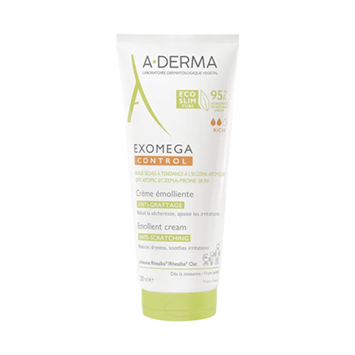 A-Derma Exomega Control Emollient Cream Κρέμα για Ατοπικό/Πολύ Ξηρό Δέρμα 200ml