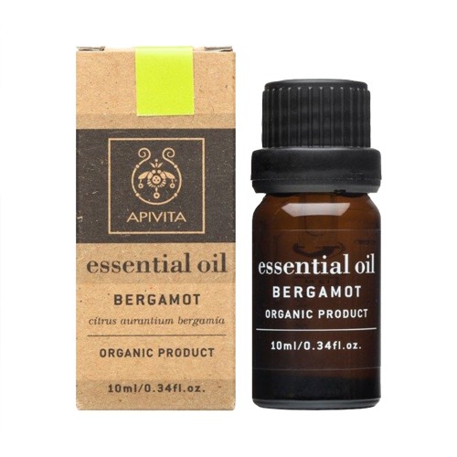 Apivita Essential Oil Bergamot Αιθέριο Έλαιο Περγαμόντο 10ml