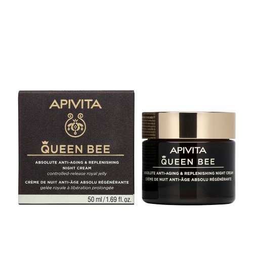 Apivita Queen Bee Κρέμα Νύχτας Απόλυτης Αντιγήρανσης & Εντατικής Θρέψης 50ml