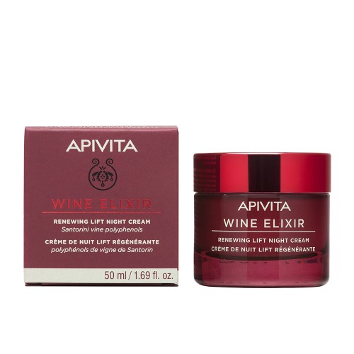 Apivita Wine Elixir Renewing Lift Night Cream 50ml