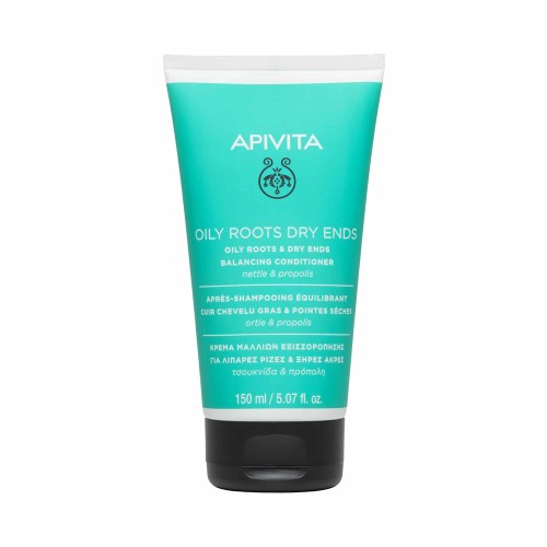 Apivita Oily Roots Dry Ends Kρέμα Μαλλιών Εξισορρόπησης για Λιπαρές Ρίζες & Ξηρές Άκρες 150ml