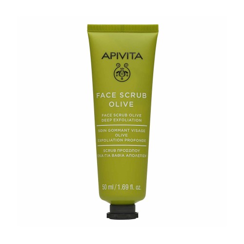 Apivita Face Olive Scrub Προσώπου Ελιά για Βαθιά Απολέπιση 50ml