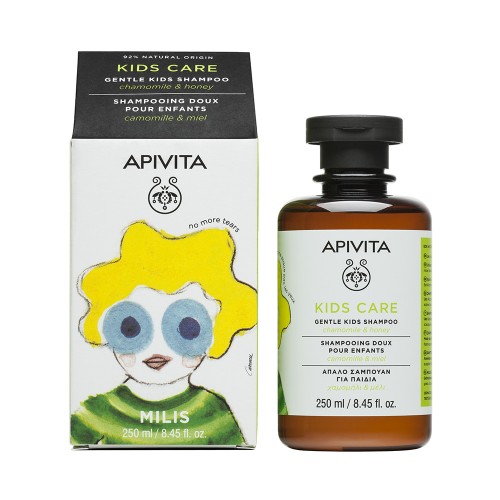 Apivita Gentle Kids Shampoo with Chamomile & Honey, 250ml
