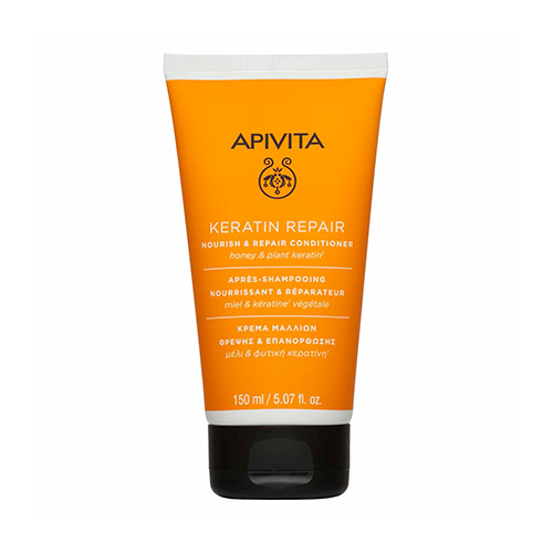 Apivita Keratin Repair Conditioner Kρέμα Θρέψης & Επανόρθωσης για Ξηρά -Ταλαιπωρημένα Μαλλιά 150ml Apivita Keratin Repair Conditioner Kρέμα Θρέψης & Επανόρθωσης για Ξηρά -Ταλαιπωρημένα Μαλλιά 150ml