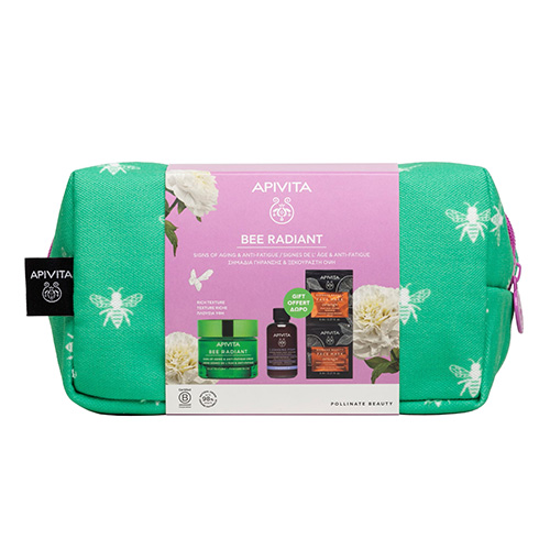 Apivita Promo Bee Radiant Κρέμα-Gel Πλούσιας Υφής 50ml & Δώρο Αφρός Καθαρισμού Πρoσώπου 75ml & Μάσκα Πορτοκάλι 2x8ml Apivita Promo Bee Radiant Κρέμα-Gel Πλούσιας Υφής 50ml & Δώρο Αφρός Καθαρισμού Πρoσώπου 75ml & Μάσκα Πορτοκάλι 2x8ml