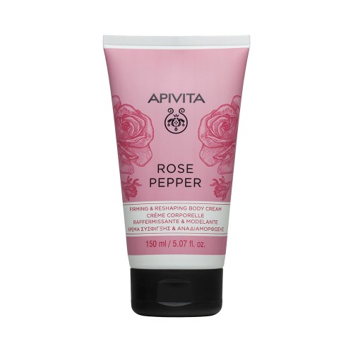 Apivita Rose Pepper Κρέμα Σύσφιγξης και Αναδιαμόρφωσης 150ml