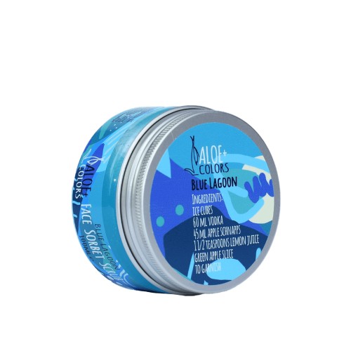 Aloe+ Colors Blue Lagoon Face Sorbet Scrub Απαλό Απολεπιστικό Προσώπου με Ξεσηκωτικό Άρωμα από Κοκτέιλ 100ml Aloe+ Colors Blue Lagoon Face Sorbet Scrub Απαλό Απολεπιστικό Προσώπου με Ξεσηκωτικό Άρωμα από Κοκτέιλ 100ml