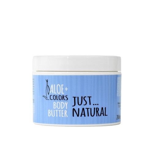 Aloe+ Colors Just Natural Body Butter Κρέμα Σώματος με Άρωμα Φρεσκάδας 200ml