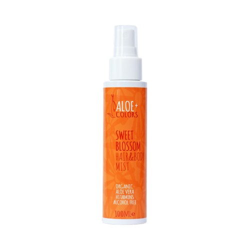 Aloe+ Colors Sweet Blossom Hair & Body Mist with Vanilla - Orange Aroma 100ml