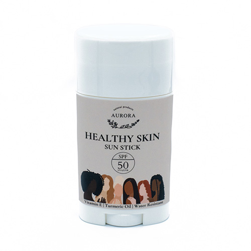 Aurora Healthy Skin Sun Stick Αντηλιακό Στικ Προσώπου με Βιταμίνη Ε και Έλαιο Κουρκουμά SPF50 40ml