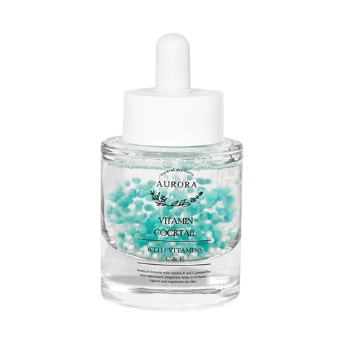 Aurora Vitamin Cocktail Serum Ορός Προσώπου Εμπλουτισμένος με Βιταμίνες C & Ε 30ml