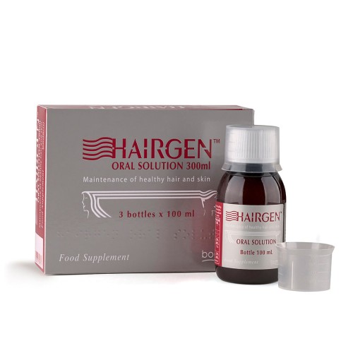 Boderm Hairgen Oral Solution για Υγιή Μαλλιά & Δέρμα σε Πόσιμη Μορφή 3x100ml