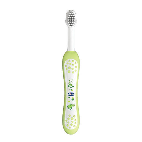 Chicco Toothbrush 6m+ Οδοντόβουρτσα για Βρέφη 1τμχ - Πράσινο (06958-00)