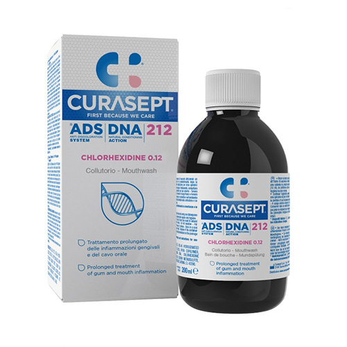 Curasept ADS DNA 212 Στοματικό Διάλυμα 0,12% Χλωρεξιδίνη 200ml