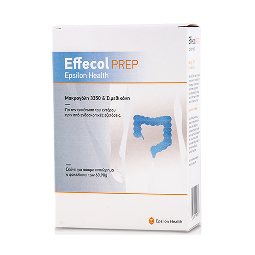 Epsilon Health Effecol Prep για την Εκκένωση του Εντέρου πριν από Ενδοσκοπικές Εξετάσεις 4 φακελίσκοι