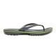 Crocs Crocband Flip Σαγιονάρες 11033-0A1 Γκρί με Πράσινη Ρίγα - No37-38 Crocs Crocband Flip Σαγιονάρες 11033-0A1 Γκρί με Πράσινη Ρίγα - No37-38