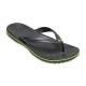 Crocs Crocband Flip Σαγιονάρες 11033-0A1 Γκρί με Πράσινη Ρίγα - No37-38 Crocs Crocband Flip Σαγιονάρες 11033-0A1 Γκρί με Πράσινη Ρίγα - No37-38