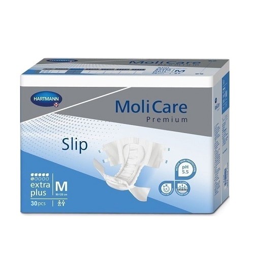 Hartmann MoliCare Premium Extra Plus Slip Πάνες Ακράτειας Ημέρας Medium 90-120cm 30τμχ